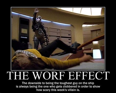 Worf effect